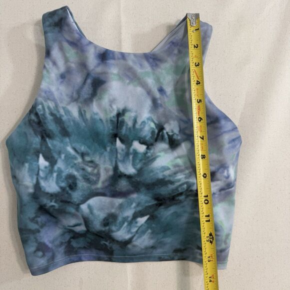 Athleta Crop Top Blue Size Small *missing bra pads - Picture 8 of 11